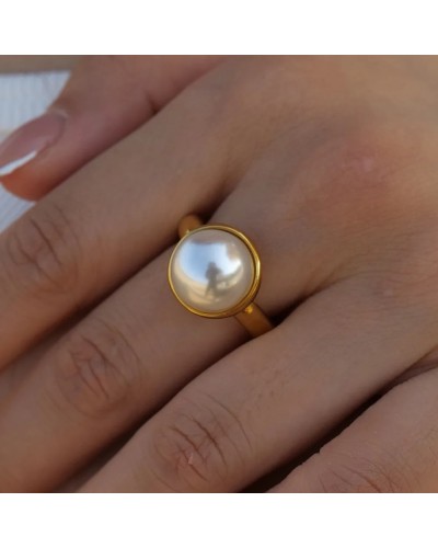 Bague "Howlite" - Élégance Intemporelle | Keyleen's Kloset